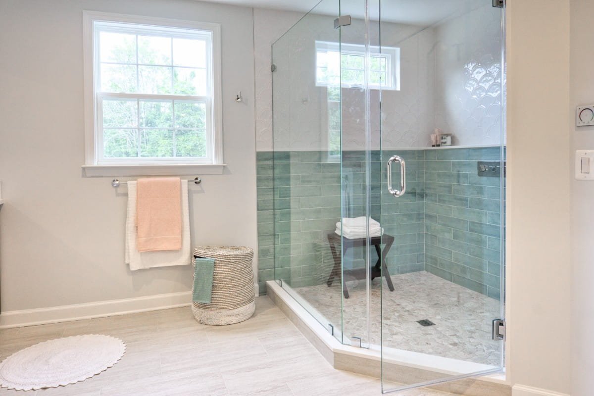 Clean a bathroom