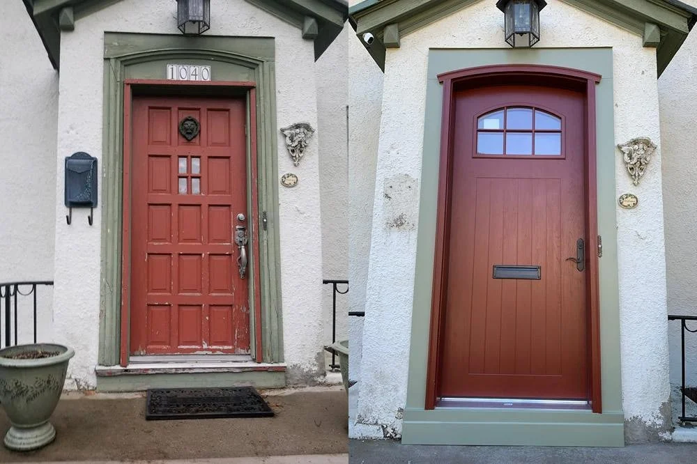 Door repair vs replacement